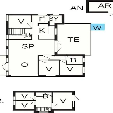 12 Person In Vaeggerlose Tatil Evi *